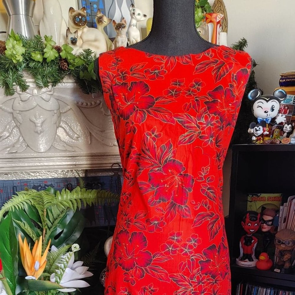 Vintage Charmode Sears, Roebuck & Co. Aloha Dress